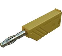 Fiche banane mâle Ø de la broche: 4 mm SKS Hirschmann LAS N WS Au 934100703 jaune 1 pc(s)