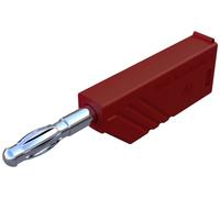 Fiche banane mâle Ø de la broche: 4 mm SKS Hirschmann LAS N WS 934100101 rouge 1 pc(s)