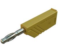Fiche banane mâle Ø de la broche: 4 mm Hirschmann Test & Measurement LAS N WS Au 934100703 jaune 1 pc(s)