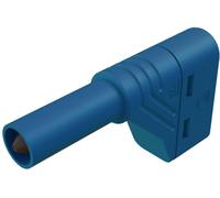 Fiche banane mâle de sécurité Ø de la broche: 4 mm Hirschmann Test & Measurement LAS S W 934098102 bleu 1 pc(s)