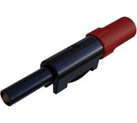 Fiche banane mâle de sécurité Ø de la broche: 4 mm SKS Hirschmann SLS 10 B 931824101 rouge 1 pc(s)