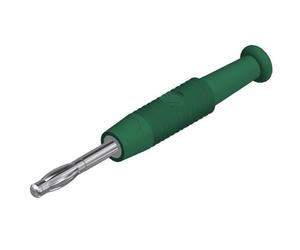 Fiche banane SKS Hirschmann MSTF 2 gn 938420104 mâle, droit Ø de la broche: 2 mm vert 1 pc(s)