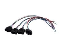 Fiche Bobine D'allumage Compatible Avec A8 Pour Quattro V8 4.2L 1997-2009 1J0998724 1J0973724 Connecteur Câblage De Bobine D'allumage Prise Faisceau Fils En Queue Cochon(4 pieces With Wires)