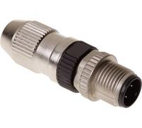 Fiche broche mâle Harting HARAX® M12-L 21031111405 mâle, droit Pôle: 4 1 pc(s)