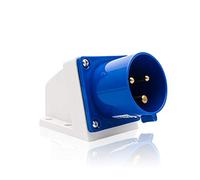 Fiche caravane 3 pôles 16 A/32 A 240 V Courant rotatif Prises à courant fort IP44 Utilisation industrielle