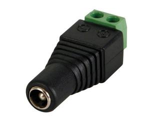 FICHE CC ALIMENTATION CHARGEUR 5.5 x 2.1mm FEMELLE VERS CONNEXION A VIS 25V 4A