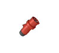 Fiche CEE 16A 5p 6h 400 V (50 + 60 Hz) rouge 13563