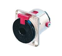 Fiche Châssis Jack Stéréo Femelle Neutrik NJ3FP6C à souder