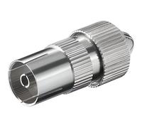 fiche coaxial femelle pour antenne tv en metal