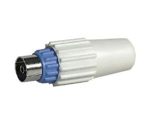 Fiche coaxiale - LEGRAND - 9 52 mm - Droite - Antenne télévision - Rallonges télévision