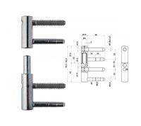 Fiche complète M+F réglables - menuiserie bois - nœud 14 mm - 10 pièces - remplacement 494823 OTLAV
