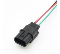 Fiche Connecteur D'Allumage Compatible Avec Accord Pour Civic Pour CR-V 6189-0887 HX 040 Adaptateur De Prise Étanche À 3 Broches Connecteur De Bobine D'allumage(15cm wire A)