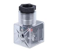 Fiche D’Électrovanne 24V Lot 5 Pièces Connecteur Bobine avec LED pour Vanne Hydraulique Universelle Systèmes Industriels Automatiques