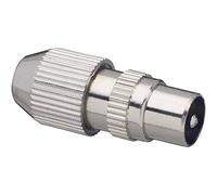 Fiche dantenne mâle métal Diamètre de câble: 7 mm