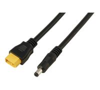 Fiche DC 2,1/5,5 mm sur câble XT60 0,5 M. TC-13619288 noir TRU COMPONENTS Contenu: 1 pc(s)