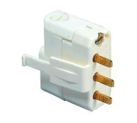 LEGRAND | Fiche DCL 6A 250V~ Pour Connecter Un Luminaire Sur Socle DCL, Connexion À Vis, Avec Serre-Câbles, Affleurant Le Couvercle De La Boîte
