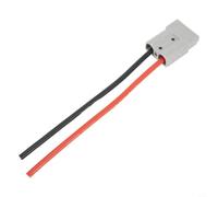 Fiche de chariot élévateur 50 A avec câble 2 broches pour raccord rapide (12 AWG-20 cm)