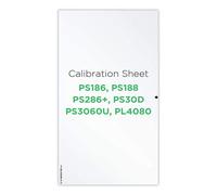 Fiche de contr le d' talonnage Plustek - pour PS286 Plus PS186 PS188 PS30