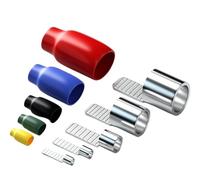 Fiche de disjoncteur Câble en forme de broche Cosse de fil Insert Borne à sertir C45 Cosse d'interrupteur pneumatique C45-16 14 12 10 8 6 4 2 1 2/0 AWG(C45-25,30pcs)