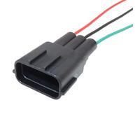 Fiche De Faisceau Bobine Compatible Avec BYD 6189-0779, 3 Broches, Pack Haute Tension Automatique, Bobine D'allumage, Prise Scellée, Connecteurs De Faisceau De Câbles De Voiture(Male wires)