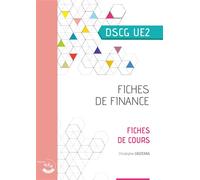 Fiche de Finance - Fiches de cours 2020 - Christophe Casteras - Corroy Eds - broché - Scolaire / Universitaire