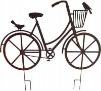 Fiche de jardin DECORATION vélo rouille noble grande décoration de jardin