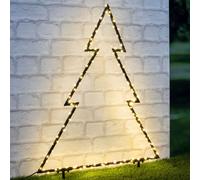 Fiche de jardin SANNE avec 175 LED - 65 x 53 cm