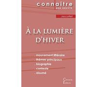 Fiche de lecture À la lumière d'hiver (Analyse littéraire de référence et résumé complet)