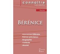 Fiche de lecture Bérénice de Racine (Analyse littéraire de référence et résumé complet)