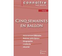 Fiche de lecture Cinq semaines en ballon de Jules Verne (Analyse littéraire de référence et résumé complet)