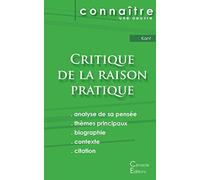Fiche de lecture Critique de la raison pratique de Kant (Analyse philosophique de référence et résumé complet)