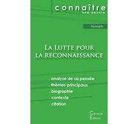 Fiche de lecture La Lutte pour la reconnaissance de Honneth (Analyse philosophique de référence et résumé complet)