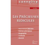 Fiche de lecture Les Précieuses ridicules de Molière (Analyse littéraire de référence et résumé complet) - Molière - Du Cenacle Editions - broché - Scolaire / Universitaire
