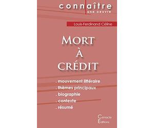 Fiche de lecture Mort à crédit de Louis-Ferdinand Céline (Analyse littéraire de référence et résumé complet)