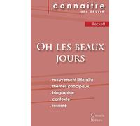 Fiche de lecture Oh les beaux jours de Samuel Beckett (Analyse littéraire de référence et résumé complet)