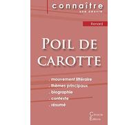 Fiche de lecture Poil de carotte de Jules Renard (Analyse littéraire de référence et résumé complet)