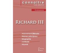 Fiche de lecture Richard III de Shakespeare (Analyse littéraire de référence et résumé complet)