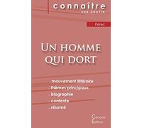 Fiche de lecture Un homme qui dort de Georges Perec (analyse littéraire de référence et résumé complet)