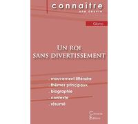 Fiche de lecture Un roi sans divertissement de Jean Giono (Analyse littéraire de référence et résumé complet)