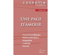 Fiche de lecture Une page d'amour (Analyse littéraire de référence et résumé complet)