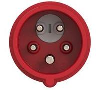 Fiche de protection moteur CEE 16 A 5 pôles PCE PC Electric 5571502400 400 V rouge, gris G