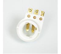 Fiche douille support porte ampoule BA20d neuve pour optique phare moto scooter