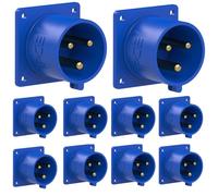 Fiche Droite 32A 3P IP44 6h 230V PCE Paquet de 10 pièces