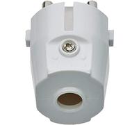 Fiche droite en PVC de 4,8 mm avec mise à la terre, idéale pour les connexions électriques sécurisées, supporte jusqu'à 16 A, garantissant la qualité à chaque utilisation.