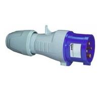 Fiche Droite Mâle 16 Ampères 2P+T Ip44 Bleu - Legrand 555124 Bleu G