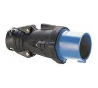 Fiche Droite Male 16 Ampères 3P+T Ip44 Bleu - Legrand Hypra 052053 Bleu