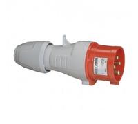 Legrand 555128 Fiche mobile droite P17 IP44 16A, 380V~ à 415V~, 3P+T
