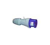 Fiche Droite Mâle 32 Ampères 2P+T Ip44 Bleu - Legrand 555234