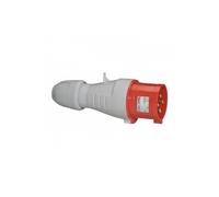 Fiche Droite Mâle 32 Ampères 3P+T Ip44 Rouge - Legrand 555238