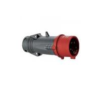 Fiche Droite Male 32 Ampères 3P+T Ip44 Rouge - Legrand Hypra 52943